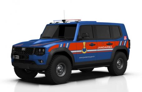 Milli zırhlı SUV göreve hazır. Jandarma'ya teslim edildi